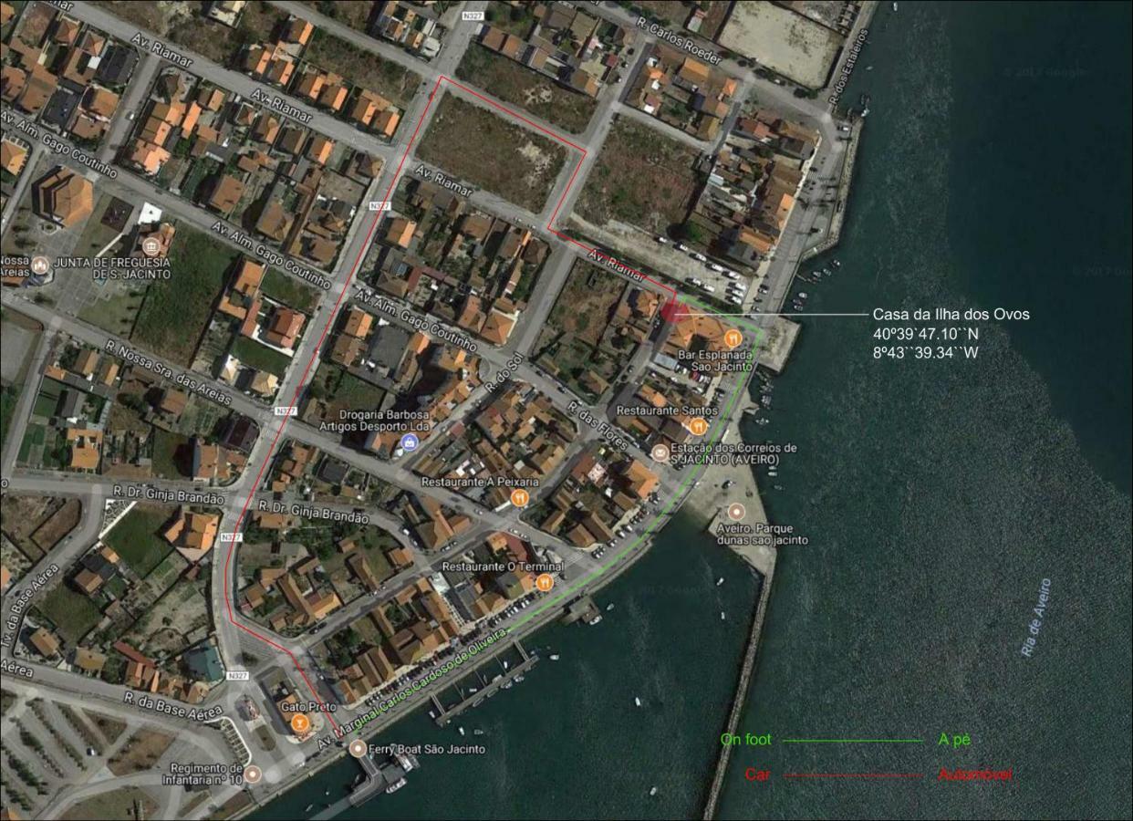 Ferienwohnung Casa Da Ilha Dos Ovos Aveiro Exterior foto